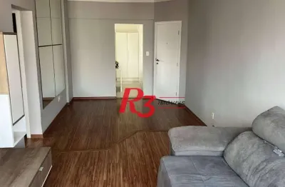 Apartamento com 2 dormitórios à venda, 96 m² por r$ 649.000,00 - campo grande - santos/sp