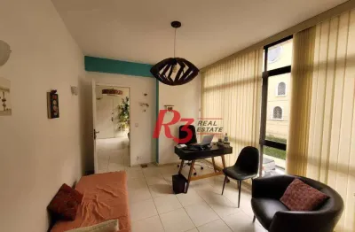 Sala comercial com 3 salas à venda na Rua Goiás, 225, Gonzaga, Santos