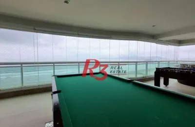 Apartamento à venda, 475 m² por r$ 14.000.000,00 - gonzaga - santos/sp