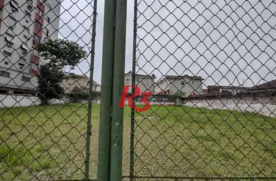 Terreno à venda, 360 m² por r$ 1.580.000,00 - macuco - santos/sp