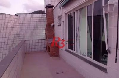 Cobertura com 2 quartos à venda na Rua João Henrique do Nascimento, 15, Jardim Três Marias, Guarujá