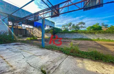 Terreno à venda, 1200 m² por r$ 4.200.000,00 - vila matias - santos/sp