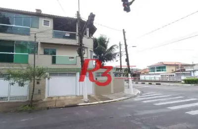 Sobrado à venda, 300 m² por r$ 830.000,00 - areia branca - santos/sp
