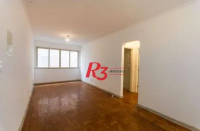 Apartamento à venda, 70 m² por R$ 470.000,00 - Embaré - Santos/SP