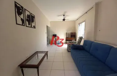 Apartamento com 1 dormitório à venda, 44 m² por r$ 265.000,00 - josé menino - santos/sp