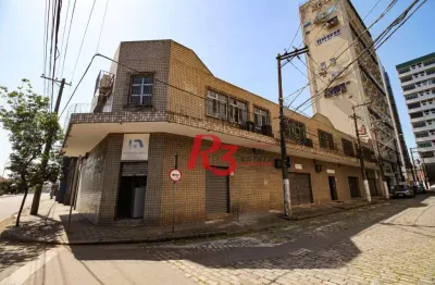 Prédio à venda, 616 m² por r$ 3.500.000,00 - centro - santos/sp