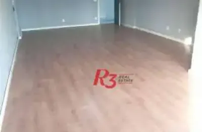 Sala para alugar, 44 m² por r$ 3.000,00/mês - aparecida - santos/sp