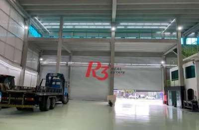 Galpão, 1050 m² - venda por r$ 10.000.000,00 ou aluguel por r$ 60.000,00/mês - valongo - santos/sp