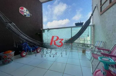 Apartamento à venda, 59 m² por r$ 450.000,00 - vila matias - santos/sp