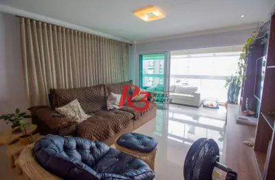 Apartamento  com 3 dormitórios c 3 suites gonzaga - santos