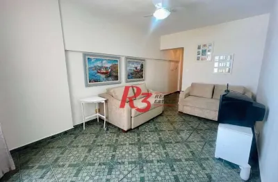Apartamento à venda, 100 m² por r$ 460.000,00 - josé menino - santos/sp