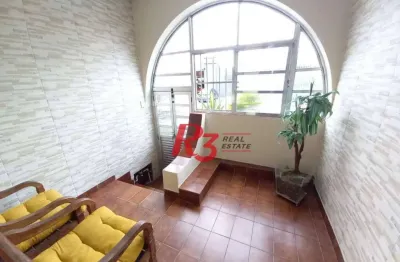 Casa com 3 dormitórios à venda, 98 m² por r$ 700.000,00 - centro - são vicente/sp