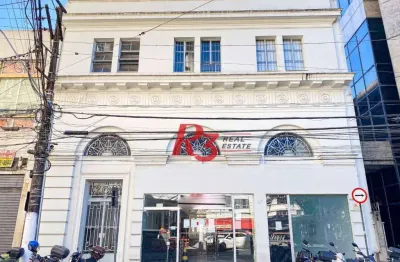 Prédio para alugar, 1680 m² por r$ 40.000,00/mês - centro - santos/sp