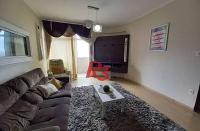 Apartamento com 2 dormitórios à venda, 140 m² por r$ 550.000,00 - itararé - são vicente/sp