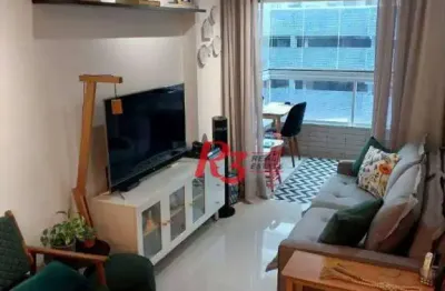 Apartamento à venda, 69 m² por r$ 625.000,00 - itararé - são vicente/sp