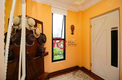 Apartamento com 4 quartos à venda na Avenida Siqueira Campos, 622, Boqueirão, Santos