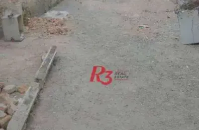 Terreno comercial à venda na Rua Comendador Martins, 263, Encruzilhada, Santos