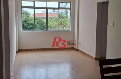 Apartamento com 2 dormitórios à venda, 81 m² por r$ 420.000,00 - vila belmiro - santos/sp