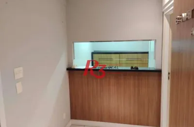 Sala à venda, 99 m² por r$ 300.000,00 - vila nova - santos/sp