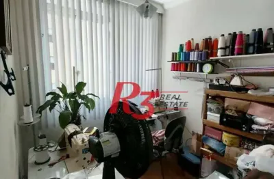 Apartamento com 2 dormitórios à venda, 89 m² por r$ 460.000,00 - boqueirão - santos/sp