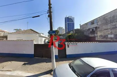 Terreno para alugar, 4565 m² por r$ 380.000,00/mês - ponta da praia - santos/sp