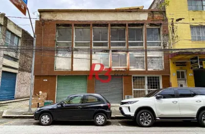 Loja para alugar, 335 m² por r$ 15.478,00/mês - centro - santos/sp