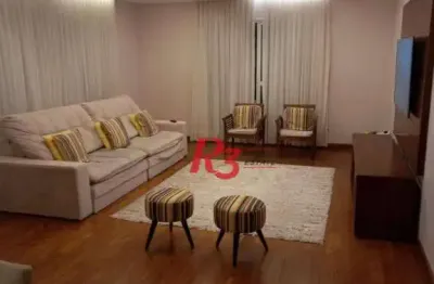 Apartamento à venda, 234 m² por r$ 3.392.000,00 - embaré - santos/sp