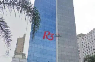 Andar corporativo, 517 m² - venda por r$ 4.500.000,00 ou aluguel por r$ 34.000,00/mês - josé menino - santos/sp