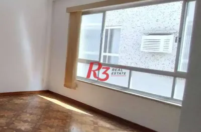Apartamento à venda, 91 m² por r$ 540.000,00 - macuco - santos/sp