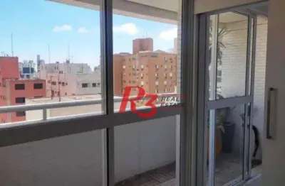 Sala à venda, 44 m² por r$ 550.000,00 - boqueirão - santos/sp
