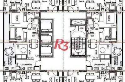 Apartamento com 2 dormitórios à venda, 65 m² por r$ 780.000,00 - ponta da praia - santos/sp