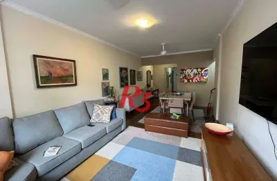 Apartamento à venda, 162 m² por r$ 980.000,00 - gonzaga - santos/sp