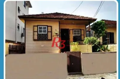 Terreno à venda, 167 m² por r$ 800.000,00 - campo grande - santos/sp
