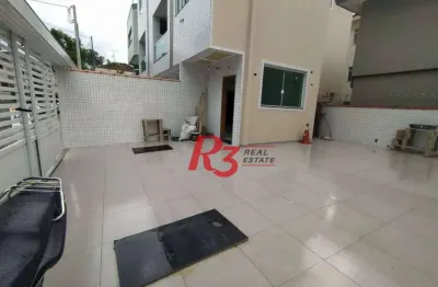 Casa à venda, 95 m² por r$ 1.230.000,00 - campo grande - santos/sp