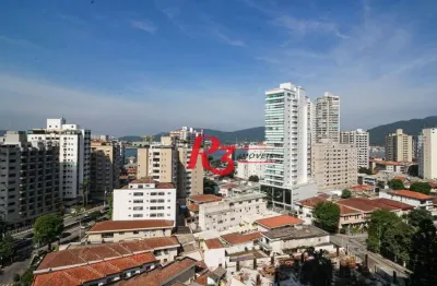 Apartamento à venda, 165 m² por r$ 2.700.000,00 - ponta da praia - santos/sp