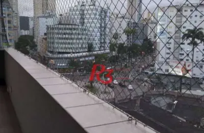 Apartamento com 2 dormitórios à venda, 108 m² por r$ 600.000,00 - gonzaga - santos/sp