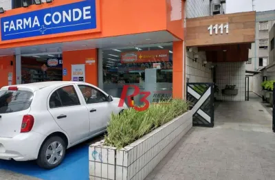 Conjunto à venda, 63 m² por r$ 250.000,00 - ponta da praia - santos/sp
