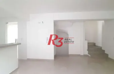Village com 2 dormitórios à venda, 105 m² por r$ 620.000,00 - campo grande - santos/sp