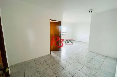 Sala para alugar, 50 m² por r$ 2.700,00/mês - embaré - santos/sp