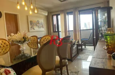 Apartamento à venda, 98 m² por r$ 585.000,00 - centro - são vicente/sp