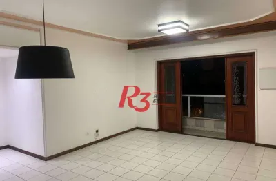 Apartamento à venda, 160 m² por r$ 1.000.000,00 - gonzaga - santos/sp