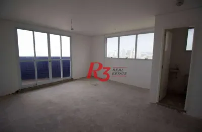 Sala à venda, 36 m² por r$ 344.850,00 - ponta da praia - santos/sp