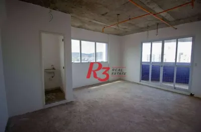 Sala à venda, 30 m² por r$ 286.710,00 - ponta da praia - santos/sp