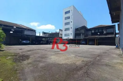 Terreno à venda, 1500 m² por r$ 4.500.000,00 - centro - santos/sp