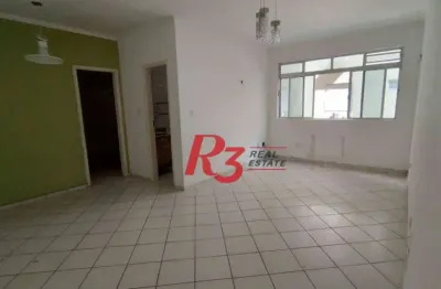Apartamento com 1 dormitório à venda, 63 m² por r$ 480.000,00 - gonzaga - santos/sp