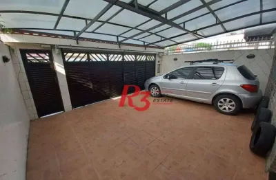 Casa à venda, 157 m² por r$ 945.000,00 - encruzilhada - santos/sp