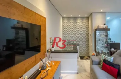 Sobrado à venda, 73 m² por r$ 564.000,00 - boqueirão - santos/sp