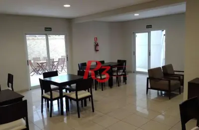 Apartamento garden com 3 dormitórios à venda, 205 m² por r$ 2.290.000,00 - gonzaga - santos/sp