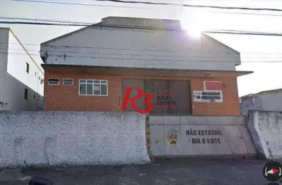 Galpão, 1000 m² - venda por r$ 6.500.000,00 ou aluguel por r$ 43.033,32/mês - macuco - santos/sp