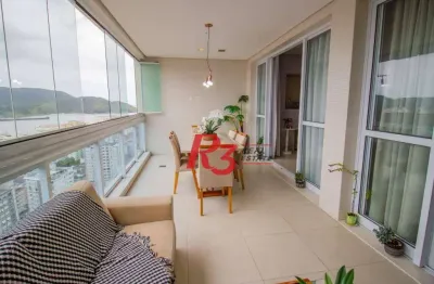 Apartamento à venda, 106 m² por r$ 1.650.000,00 - aparecida - santos/sp